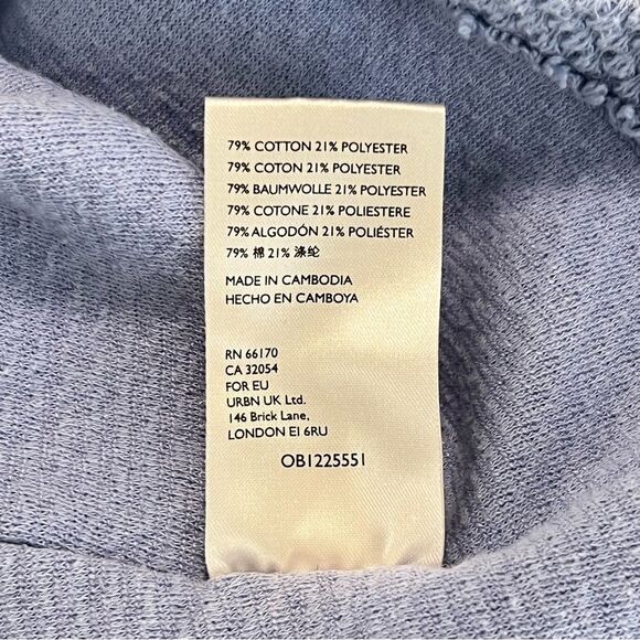 We the Free Womens Oversized Waffle Bunny Top Size M Boho Beachy Soft Girl - Picture 7 of 9